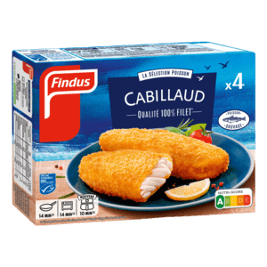 Filets Panés Cabillaud Qualite 100% Filet