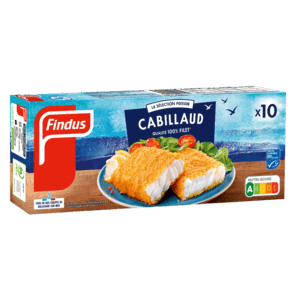 Tranches Panés Cabillaud x10