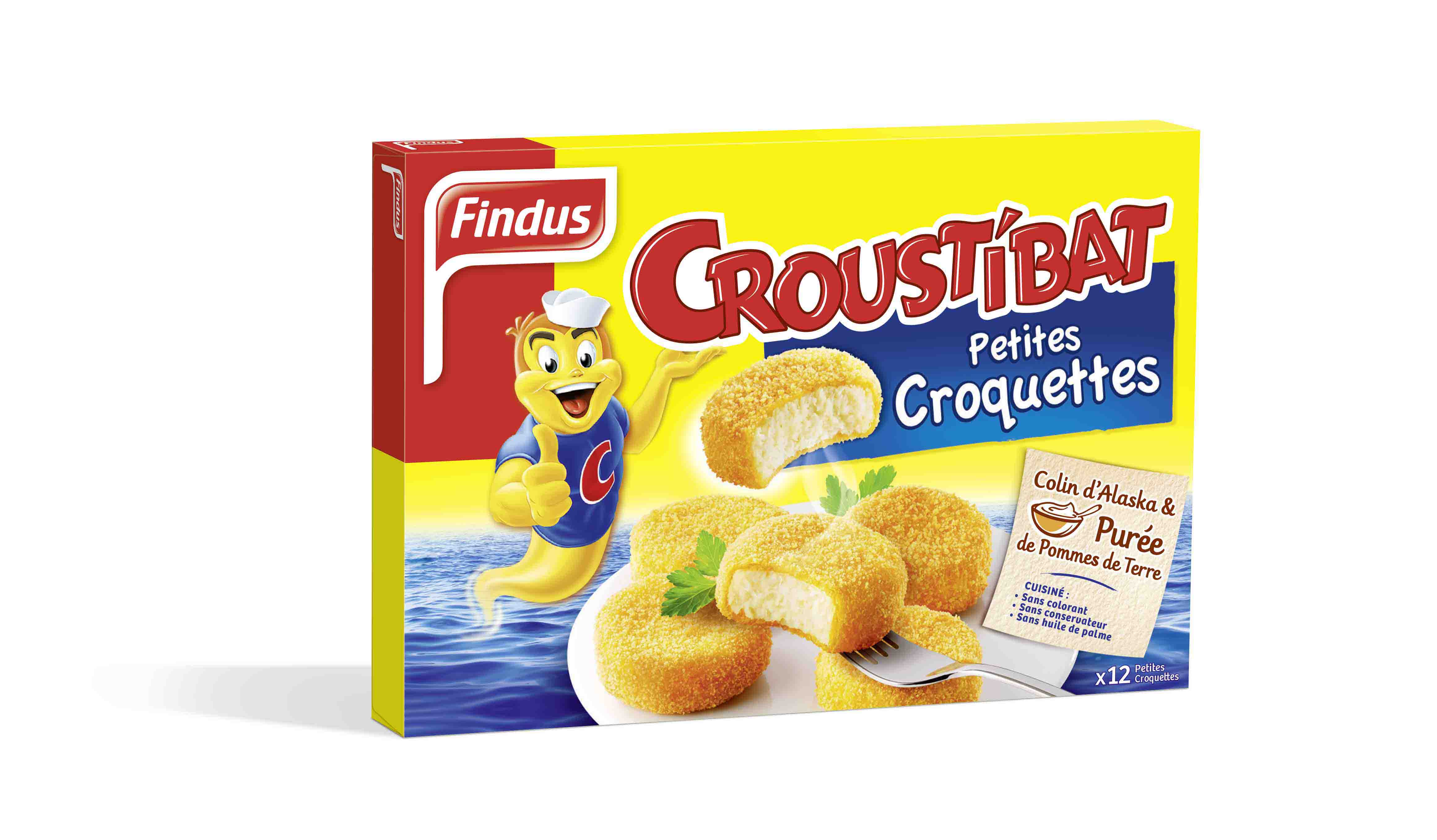 Findus croustibat poisson pané petites galettes