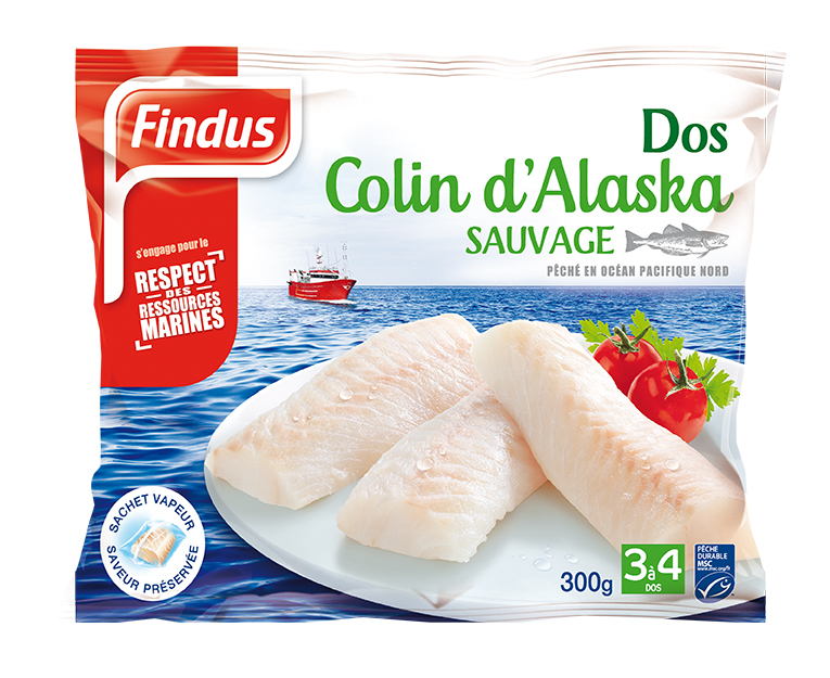 Findus 3 dos colin alaska poisson nature recette