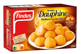 Findus pommes de terre dauphine boite