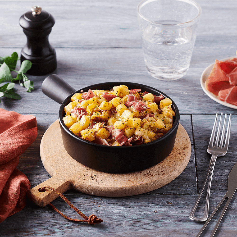 Recette pommes de terre rissolées à l’Auvergnate