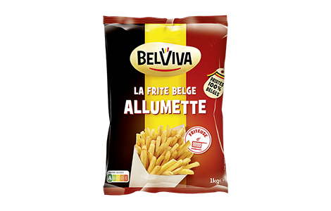 1 sachet de frites belges Belviva allumette