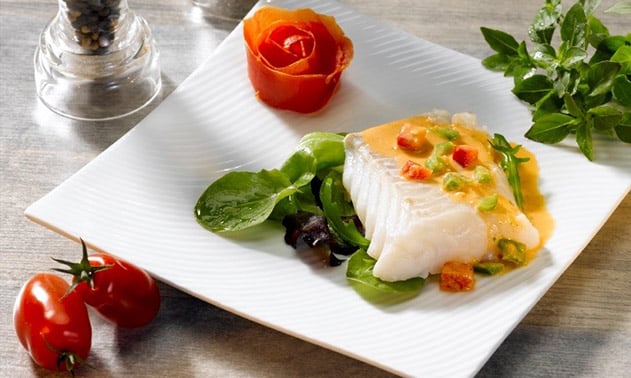 Recette cabillaud froid vinaigrette tomate findus
