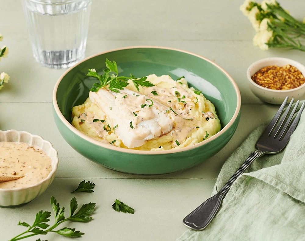 Sauce moutarde à l’ancienne pour poisson