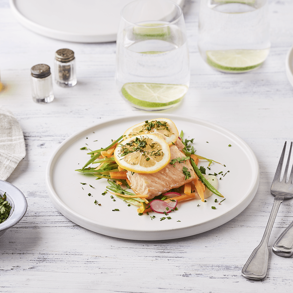 Papillote de Filets de saumon atlantique&nbsp;